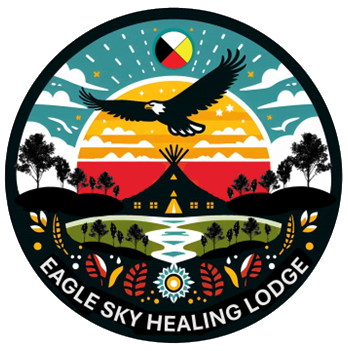 Eagle Sky Healing Lodge Logo Eagle Sky Healing Lodge Logo